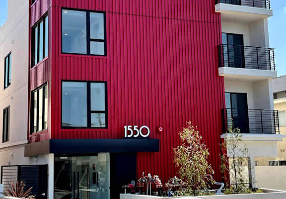 Exterior of 1550 Brockton