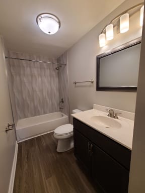 bathroom and shower