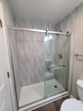 updated shower