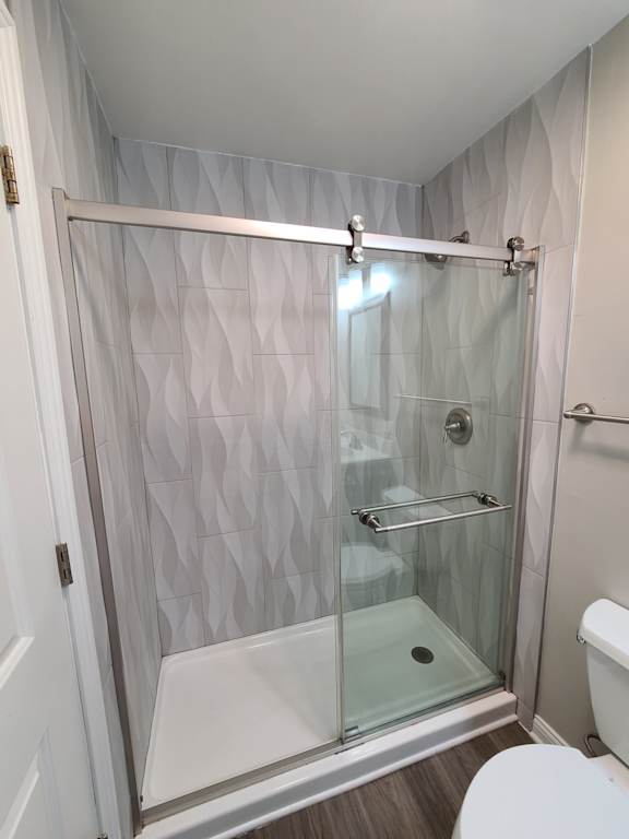 updated shower