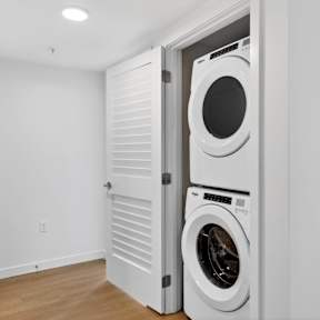 Laundry Area at Victory Northgate Apartments, Seattle, Washington