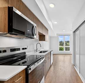 Open Concept Kitchen at Victory Northgate Apartments, Seattle