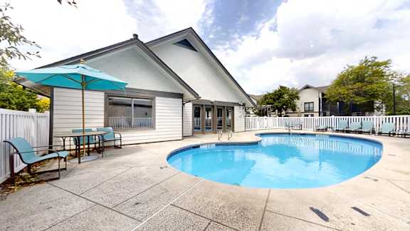 Relaxing Swimming Pool at Avia Lofts at Maple Road, Amherst, New York