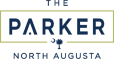a green background with the park and the word park on top of at The Parker Austin, Pflugerville