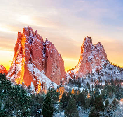 Mountains Background, The Glen at Briargate, Colorado, 80920