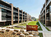 Thumbnail 5 of 8 - a view of city way apartments from the entrance at CityWay Apartments, Indianapolis, IN, 46204