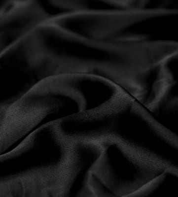Black satin fabric at The Alibi at Lake Lilly, Ocoee