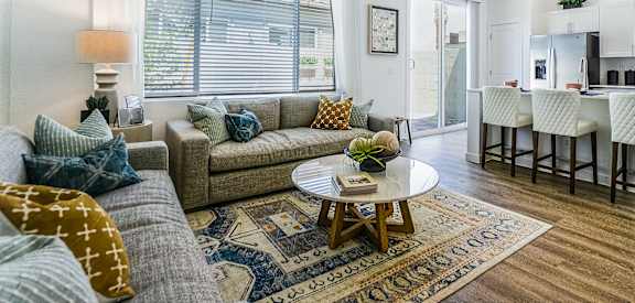 Modern Living Room at Avilla Western Garden, Phoenix, AZ 85307