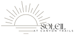 the logo or sign for the campsite