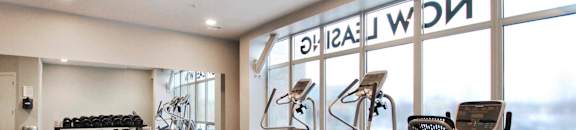 fitness center cardio equipment