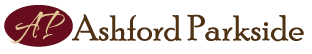 The image is a logo for Ashford Parkside.