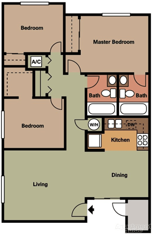 Three bedroom apartments in Temecula CA