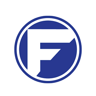 the logo of thefcfc is a blue circle with the letter f in it