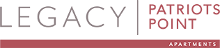 The image shows the words "LEGACY" and "ARBORETUM" in different colors.