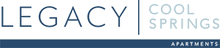 The image shows the words "LEGACY" and "ARBORETUM" in different colors.