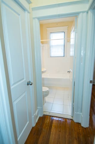 The Abby Apartments One Bedroom Hall/Bath
