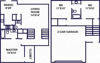  Floor Plan Tri-Level