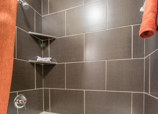 Large Soaking Tub In Bathroom at Aviator West 7th, Fort Worth, Texas