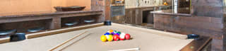 Billiards Table In Clubhouse at Aviator West 7th, Fort Worth, Texas