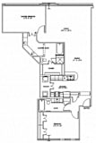 9B3 Lofts Floor Plan at The Landmark Apartments, Texas