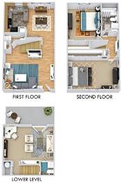  Floor Plan BARBIZON TOWNHOUSE