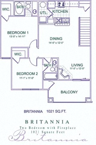  Floor Plan Britannia/Biltmore Renovated