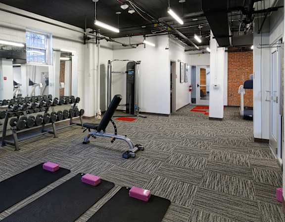 Quality Hill Towers fitness center