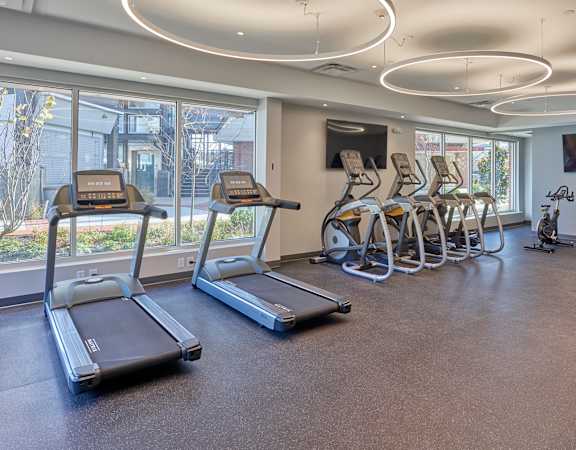 Lansdale Station Apartments fitness center