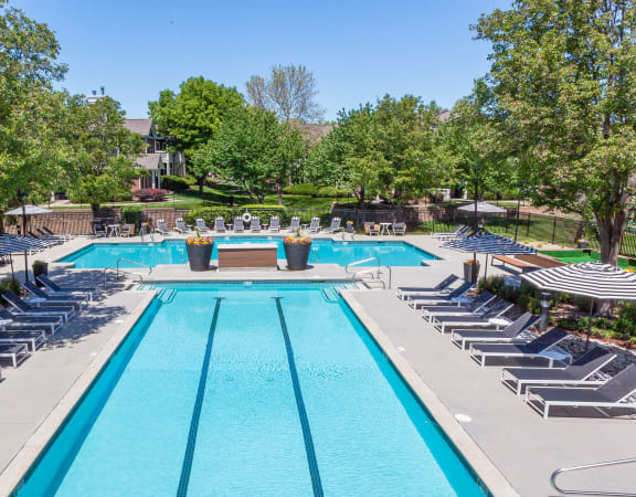 Lexington Farms resort-style pool area