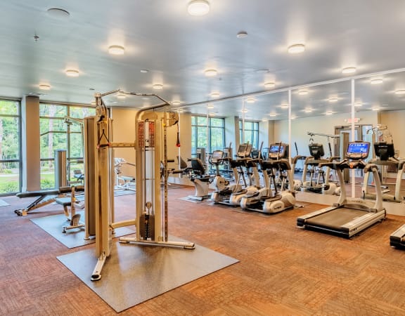 Centre Pointe Apartments fitness center