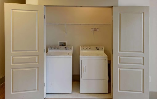 Full-Sized Stackable Washer and Dryer at 712 Tucker, Raleigh, NC 27603