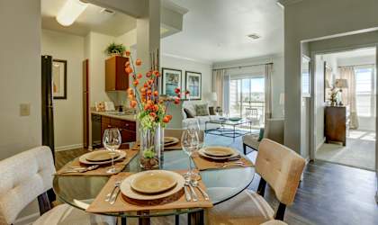 dining room area