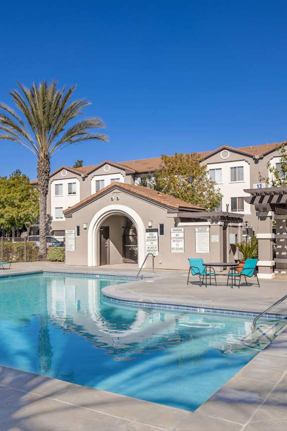 Pool at Vintara Apartments in Murrieta CA