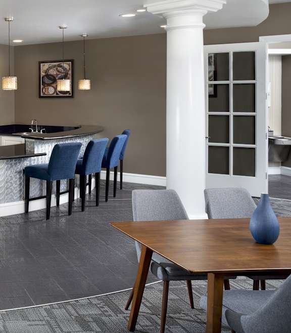 Dining area at Landara Apartments in Ontario CA