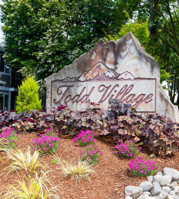 Todd Village Monument Sign