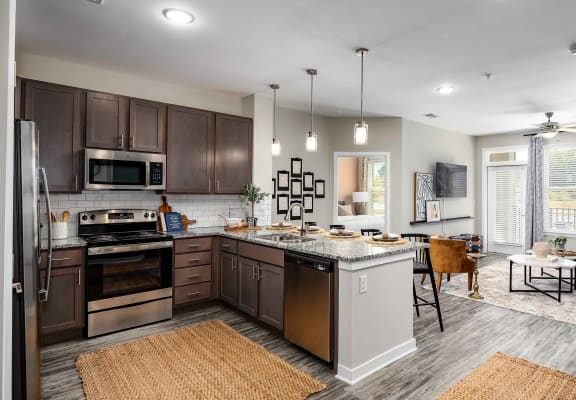 Expansive Open Concept Layouts at Abberly Liberty Crossing Apartment Homes, Charlotte, NC
