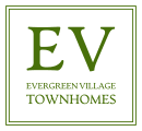 Logo for Evergreen Village Townhomes on 2604 Meister Rd, Lorain, Oh 44053
