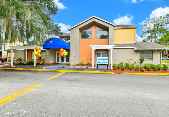 leasing office Entrance at Village Park, Florida