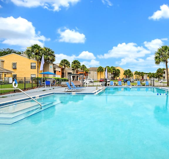 Swimming pool at Village Springs, Orlando, 32808
