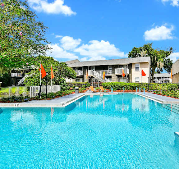 Swimming pool at Village Springs, Orlando, 32808