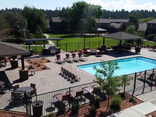 Pool View at Country Club Meadows Apartments, Arizona