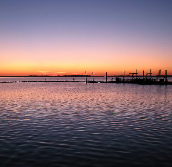 Lake sunset at LynnCora, Texas, 75052