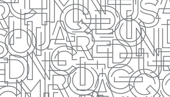 White Icon Pattern at Richmond Square, London, ON