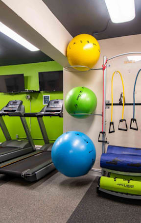 Fitness center at Connecticut Gardens, Washington, 20009