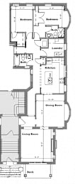  Floor Plan 304 South Units