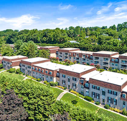Aerial View at Versailles Apartments, Towson, MD