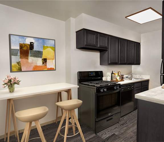 Eat In Kitchen at GrandView Apartments, Falls Church, VA, 22041