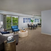 Living Room With Dining Area at Admiral Place, Suitland-Silver Hill, MD