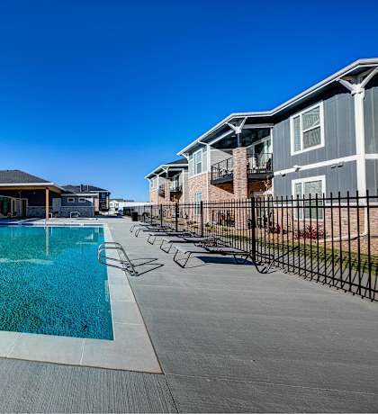 our apartments have a resort style swimming pool at our apartments
