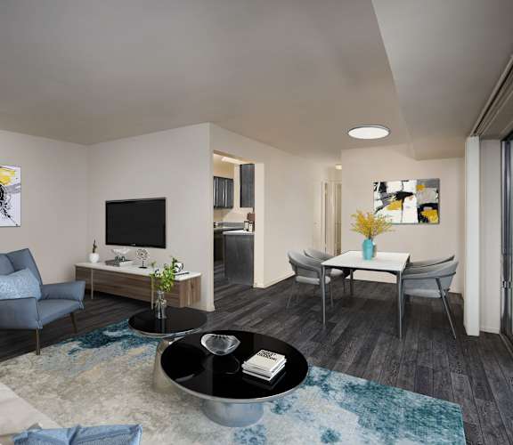 dining room at GrandView Apartments, Falls Church, 22041